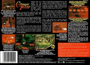 Cutthroat Island (USA) box cover back